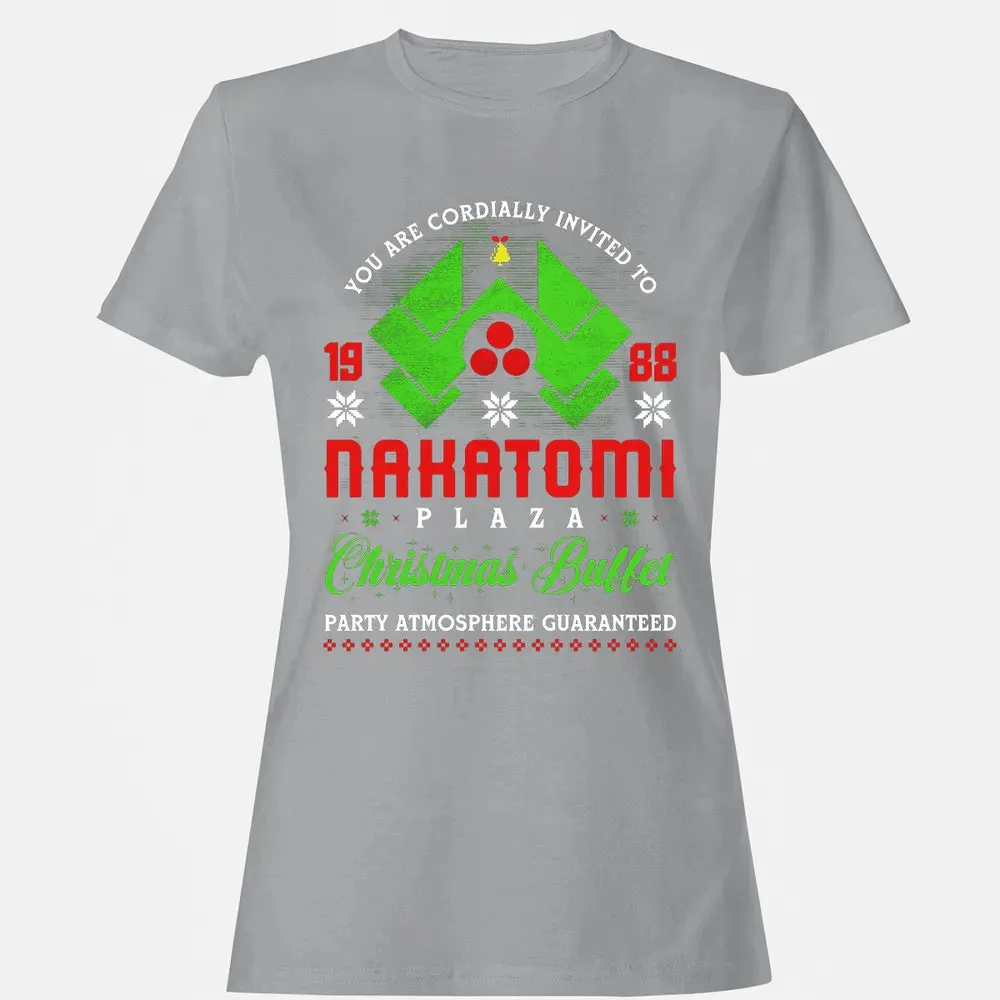Nakatomi Plaza Christmas Buffet Women's T-shirt - 15