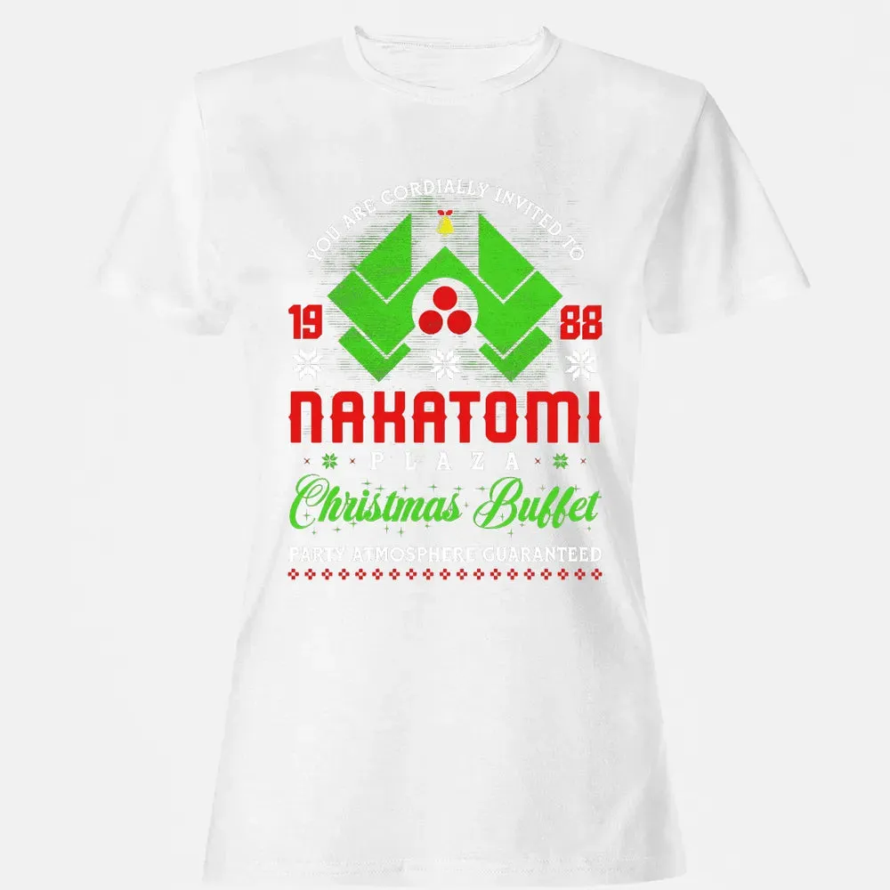 Nakatomi Plaza Christmas Buffet Women's T-shirt - 16
