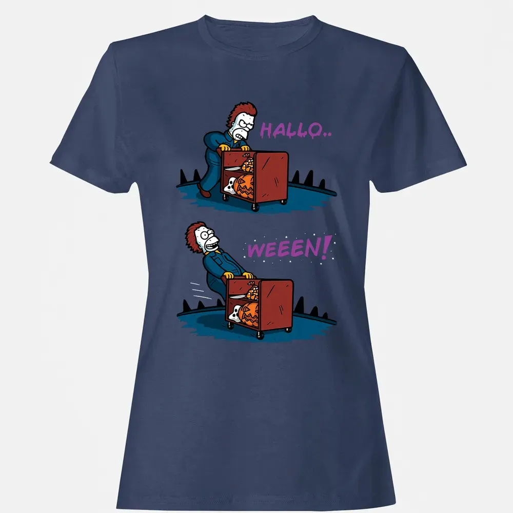 Halloâ€¦ween Women's T-shirt - 10