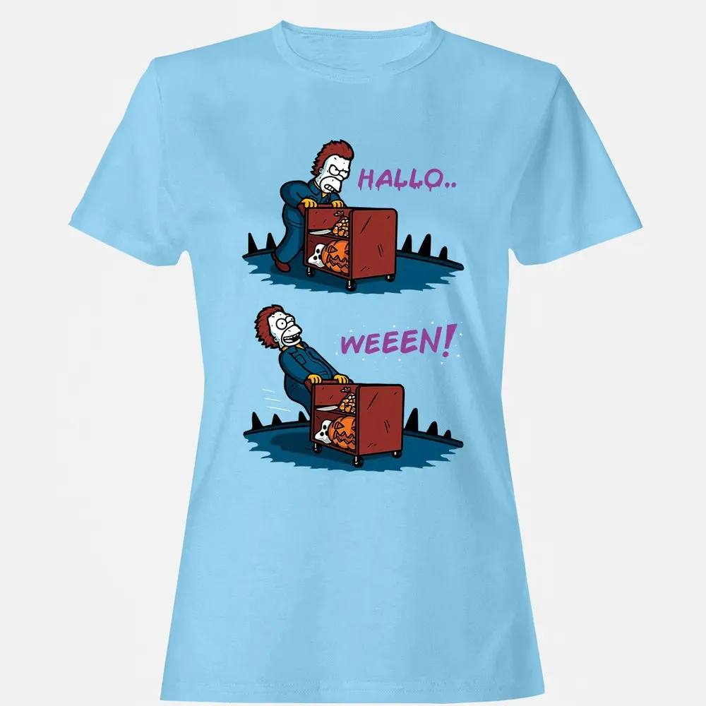 Halloâ€¦ween Women's T-shirt - 8