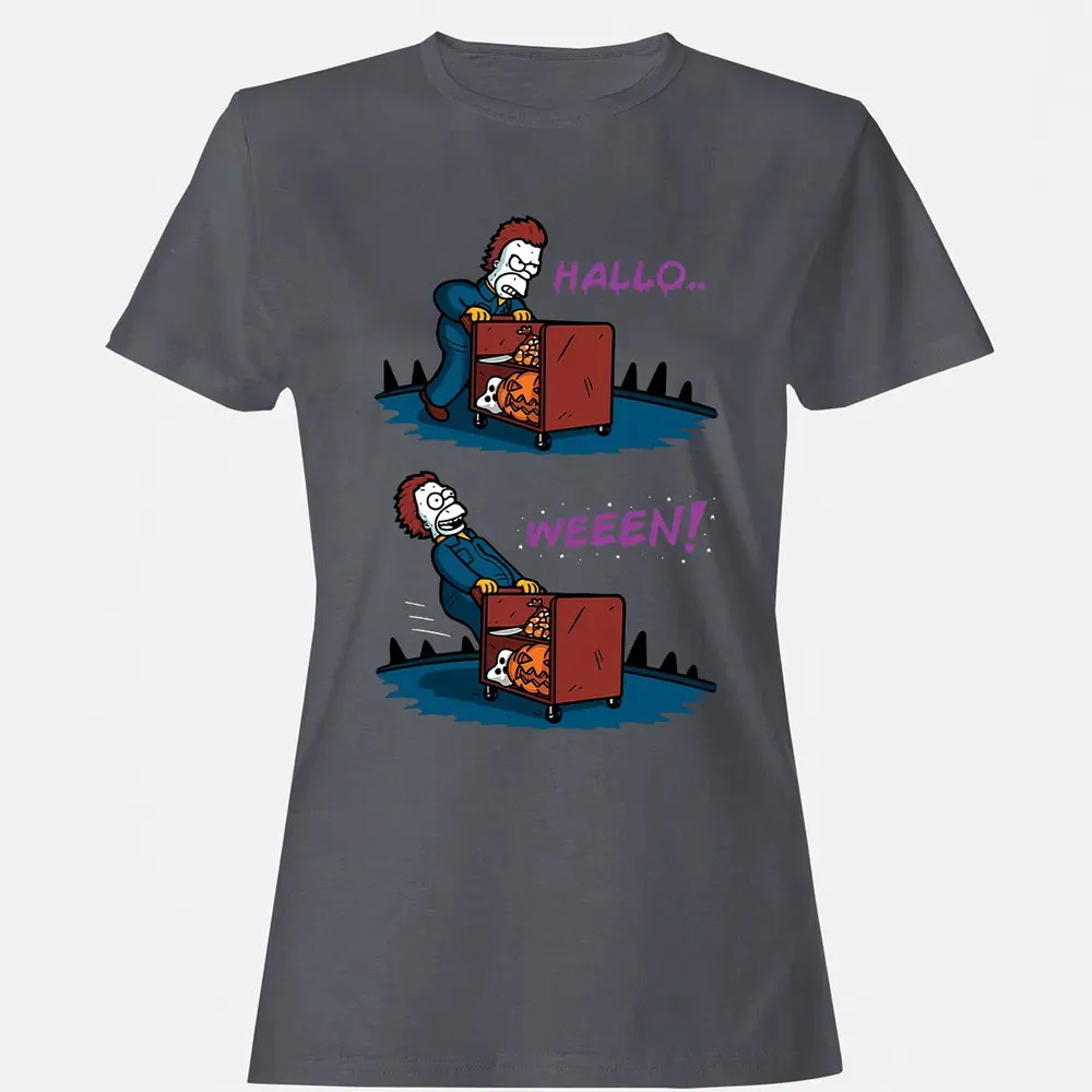 Halloâ€¦ween Women's T-shirt - 5