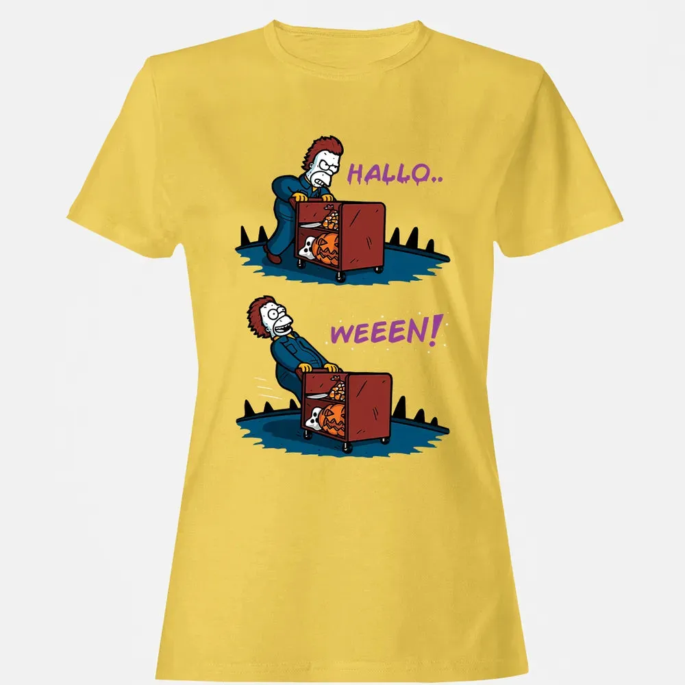 Halloâ€¦ween Women's T-shirt - 4