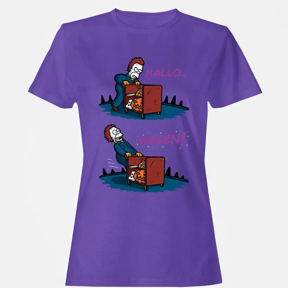 Halloâ€¦ween Women's T-shirt - 12