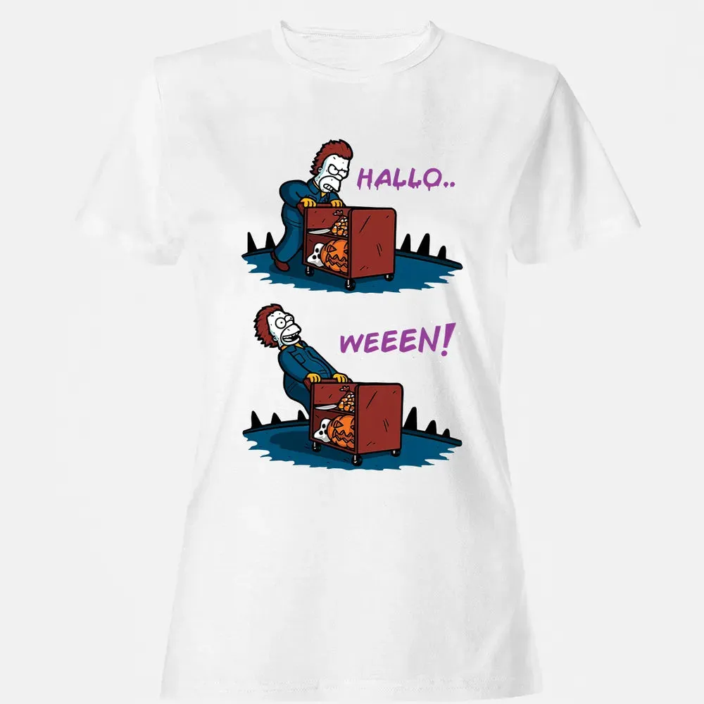 Halloâ€¦ween Women's T-shirt - 16