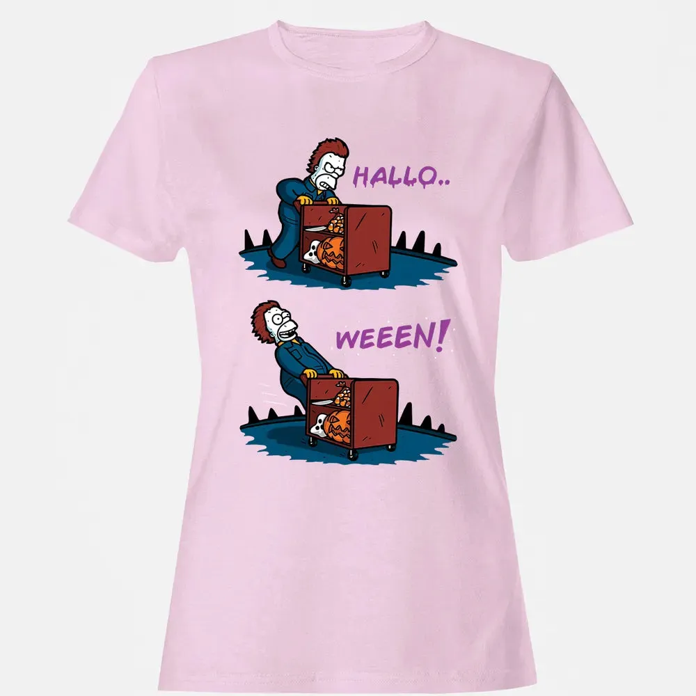 Halloâ€¦ween Women's T-shirt - 9