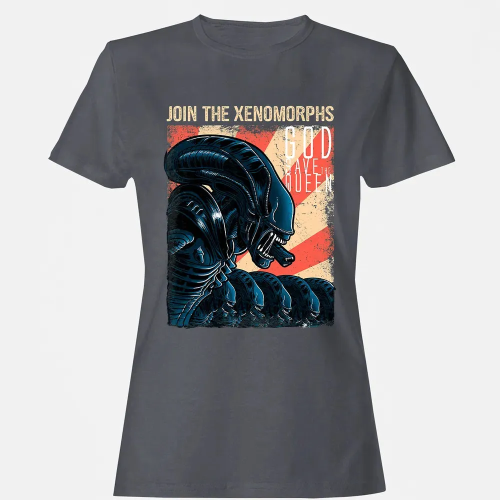 Join The Xenomorphs Women's T-shirt - 5