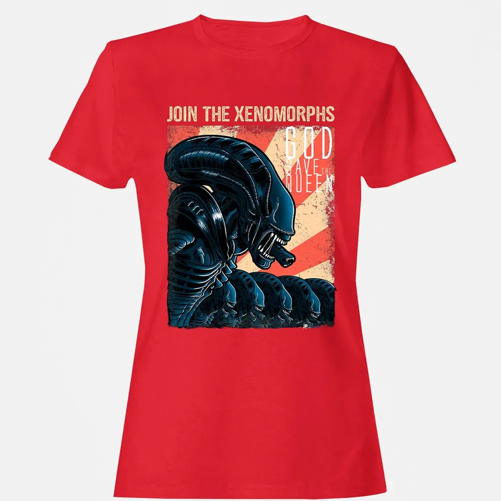 Join The Xenomorphs Women's T-shirt - 13