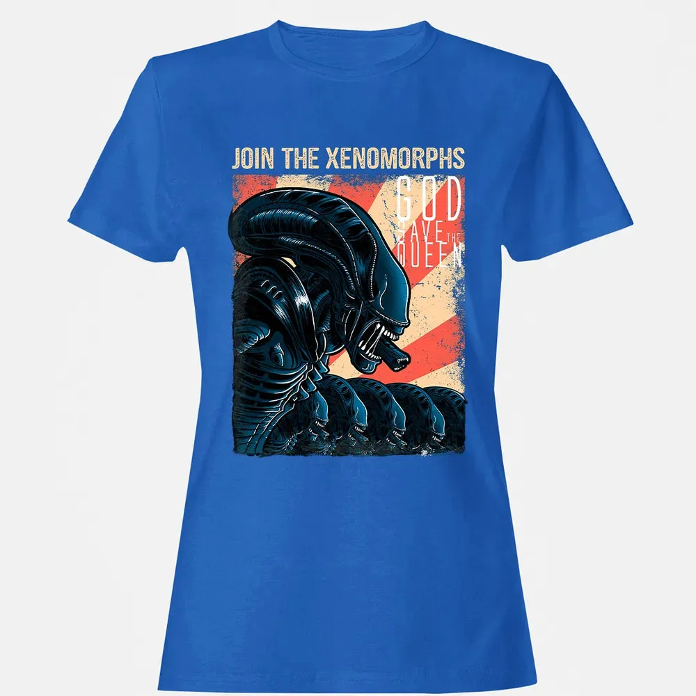 Join The Xenomorphs Women's T-shirt - 14