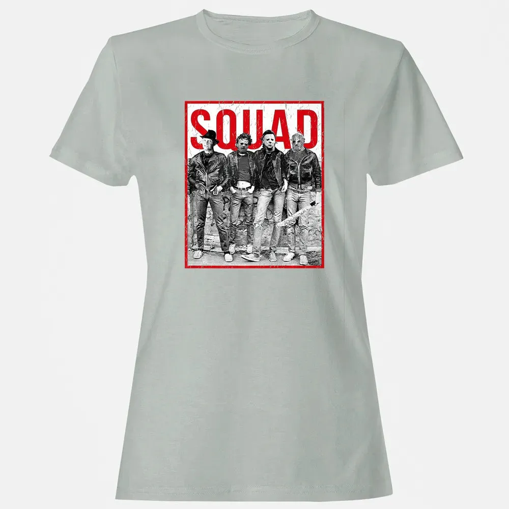 Jason Squad Halloween Horror Funny Scary Distressed Costume Premium Women's T-shirt - 2