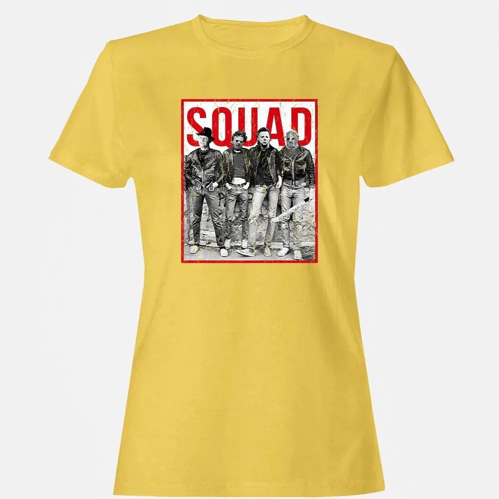 Jason Squad Halloween Horror Funny Scary Distressed Costume Premium Women's T-shirt - 4