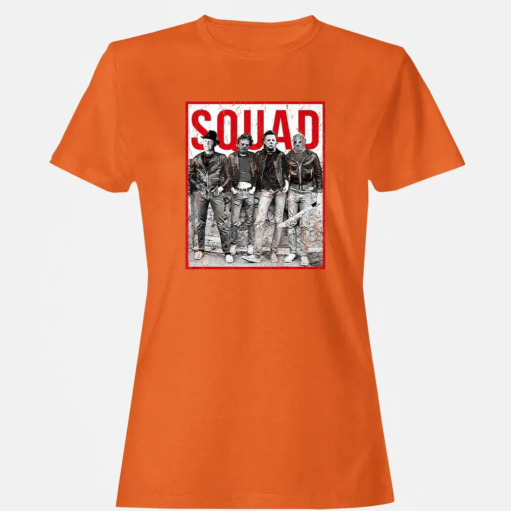 Jason Squad Halloween Horror Funny Scary Distressed Costume Premium Women's T-shirt - 11