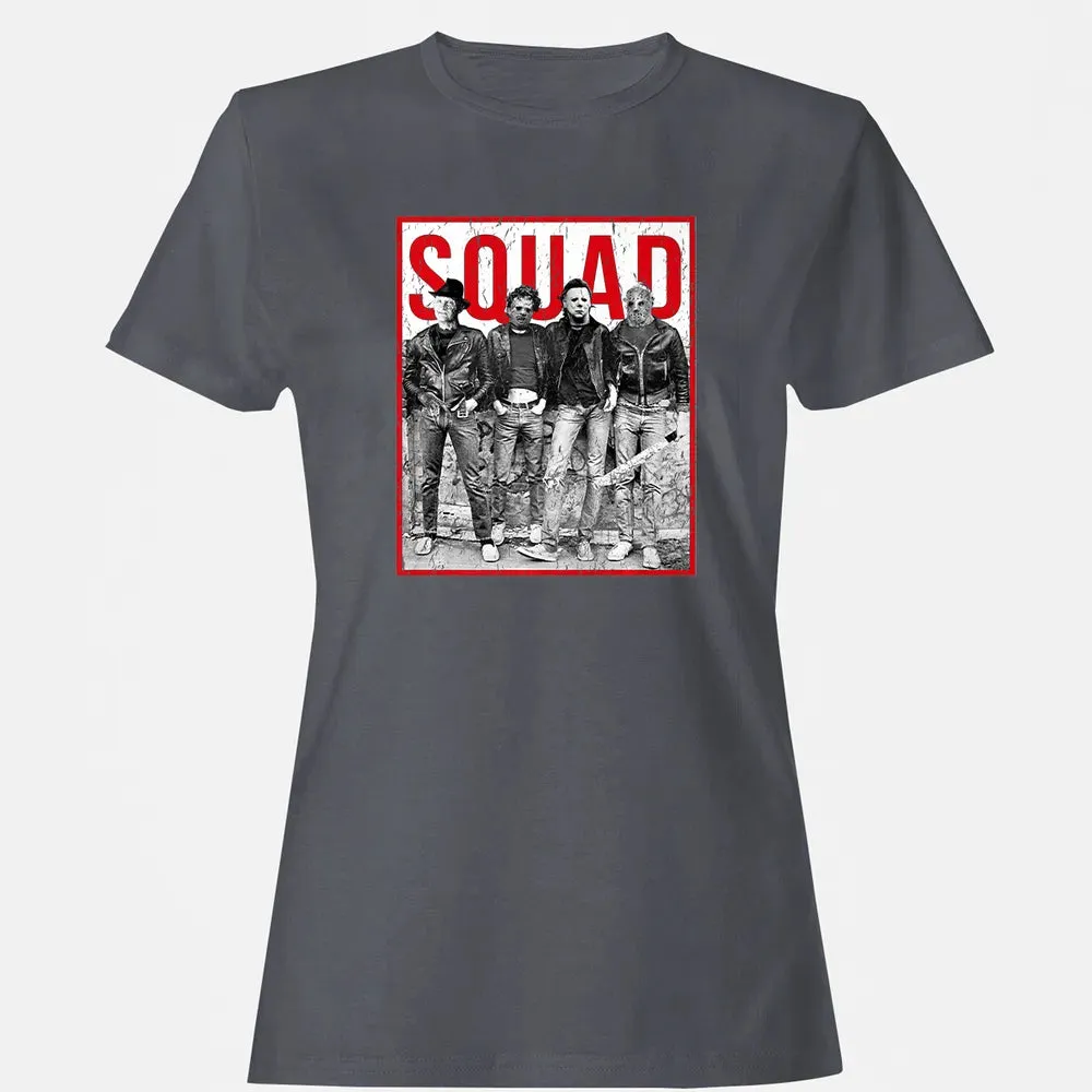 Jason Squad Halloween Horror Funny Scary Distressed Costume Premium Women's T-shirt - 5
