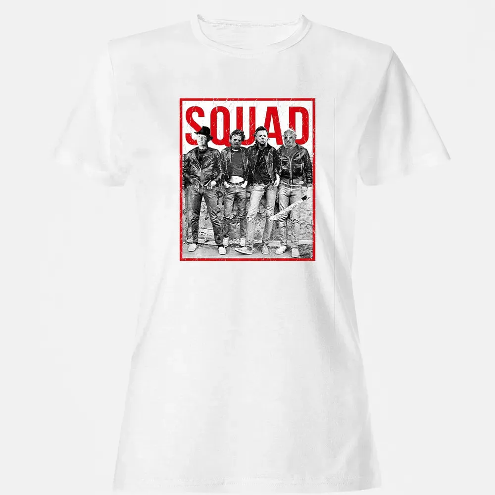 Jason Squad Halloween Horror Funny Scary Distressed Costume Premium Women's T-shirt - 16