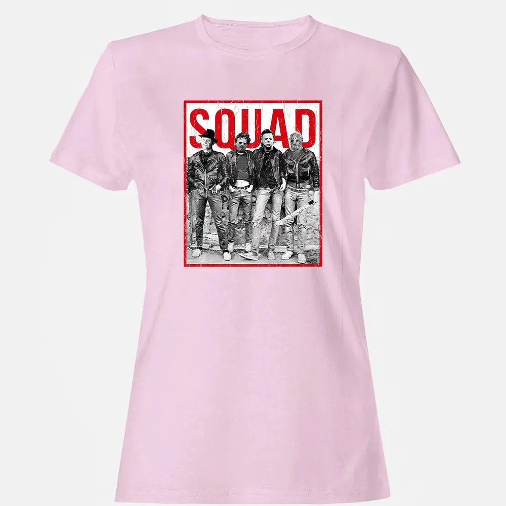 Jason Squad Halloween Horror Funny Scary Distressed Costume Premium Women's T-shirt - 9