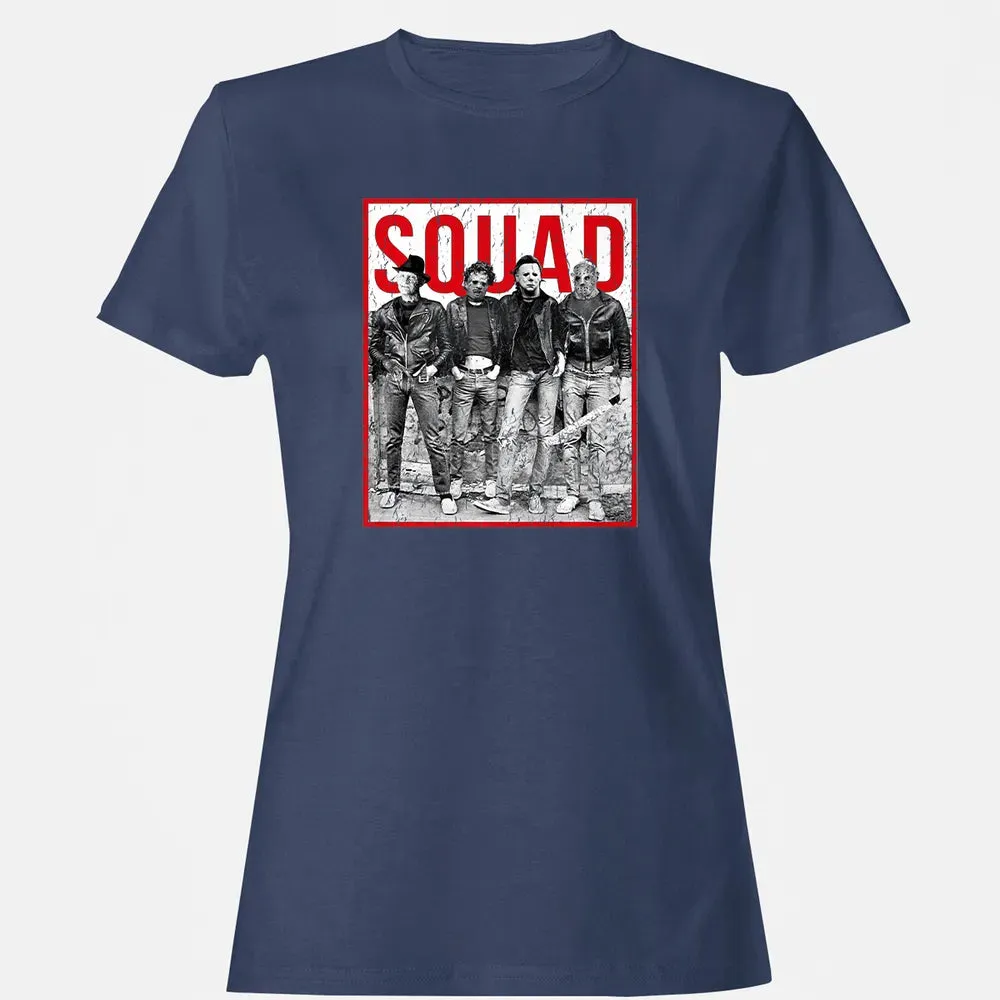 Jason Squad Halloween Horror Funny Scary Distressed Costume Premium Women's T-shirt - 10