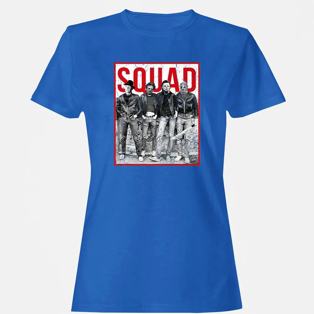Jason Squad Halloween Horror Funny Scary Distressed Costume Premium Women's T-shirt - 14