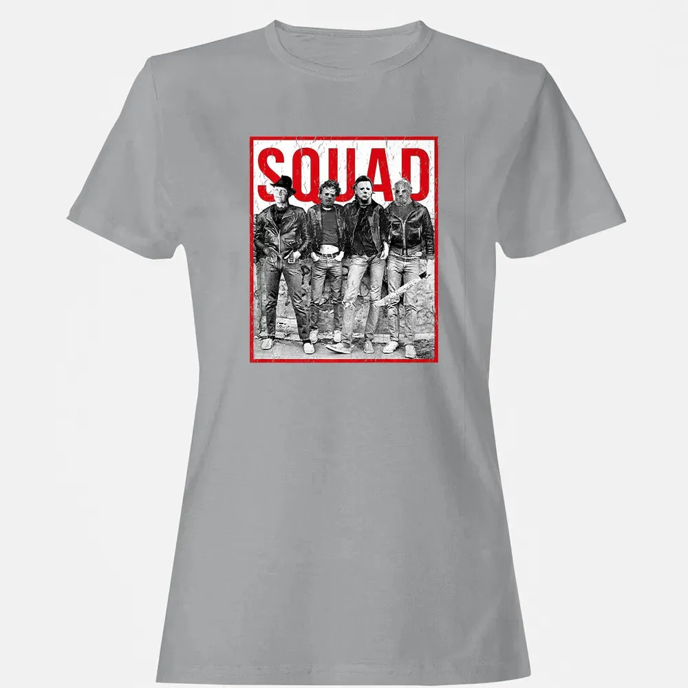 Jason Squad Halloween Horror Funny Scary Distressed Costume Premium Women's T-shirt - 15