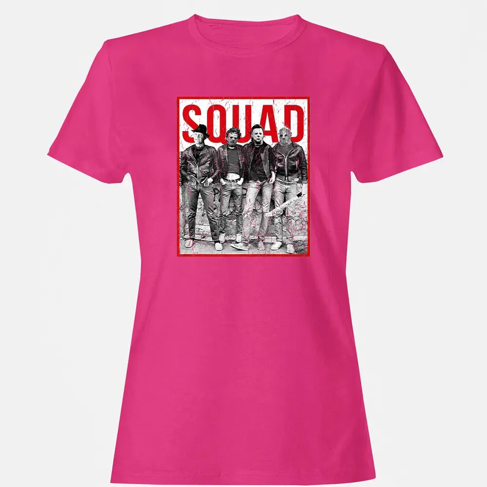 Jason Squad Halloween Horror Funny Scary Distressed Costume Premium Women's T-shirt - 6
