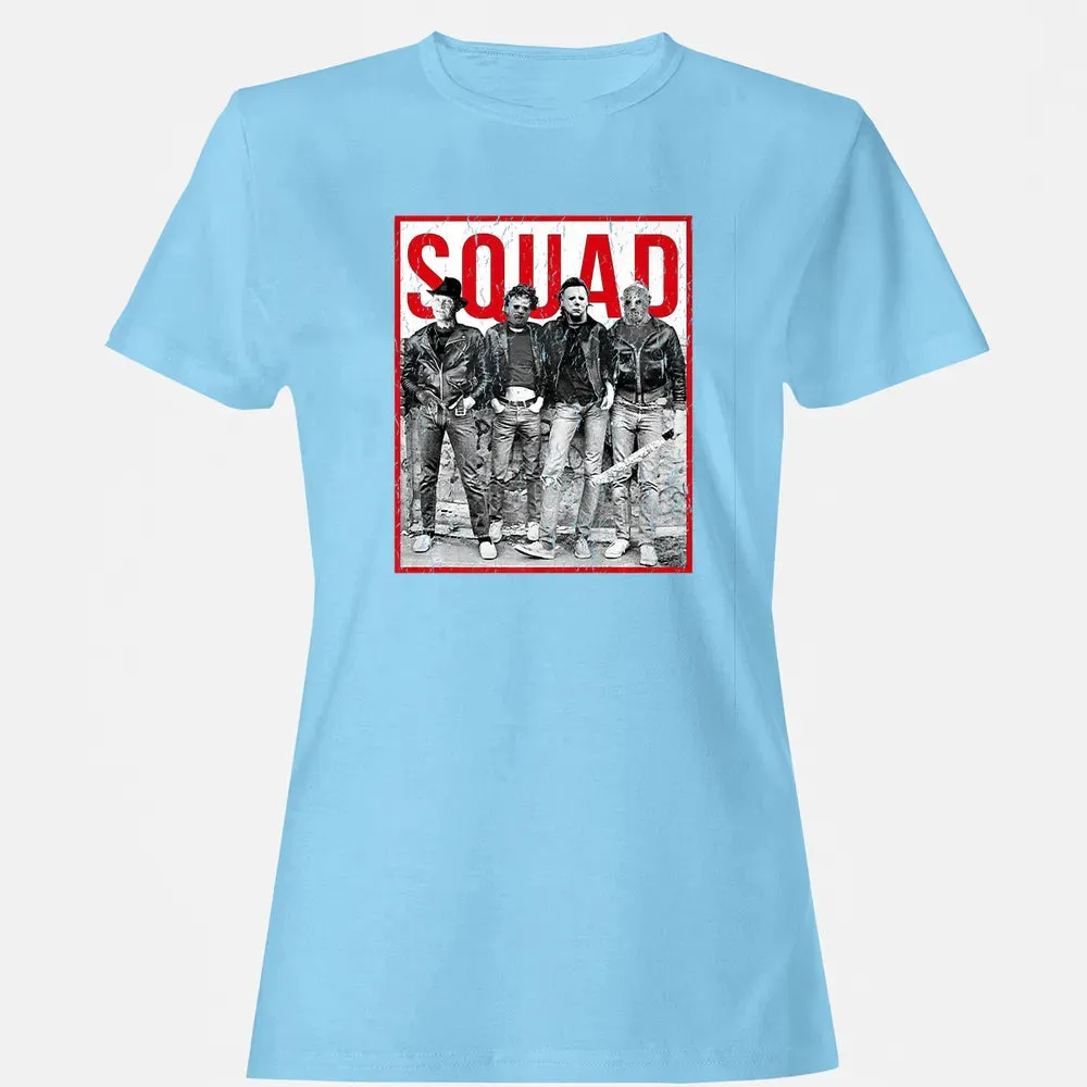 Jason Squad Halloween Horror Funny Scary Distressed Costume Premium Women's T-shirt - 8