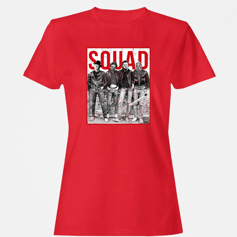 Jason Squad Halloween Horror Funny Scary Distressed Costume Premium Women's T-shirt - 13