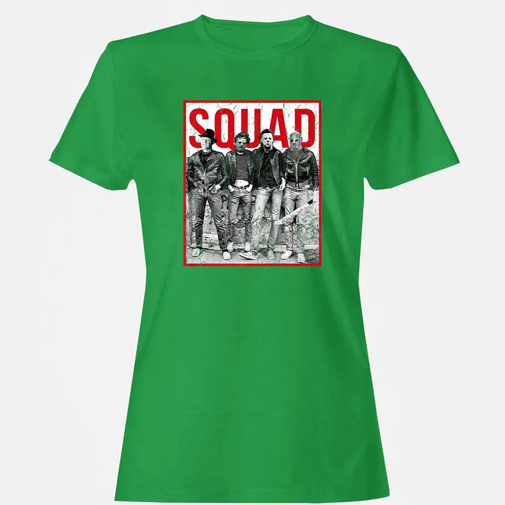 Jason Squad Halloween Horror Funny Scary Distressed Costume Premium Women's T-shirt - 7