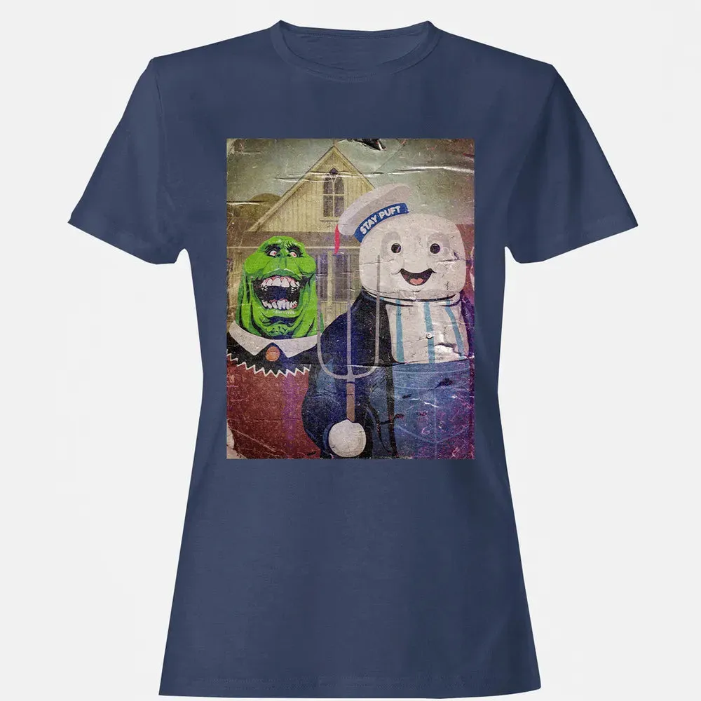 American Ghostic Women's T-shirt - 10