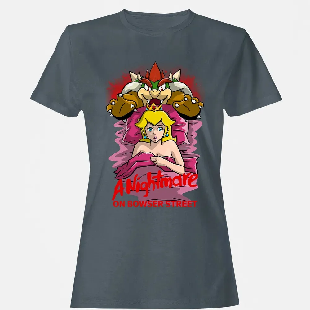 A Nightmare On Bowser Street Women's T-shirt - 3