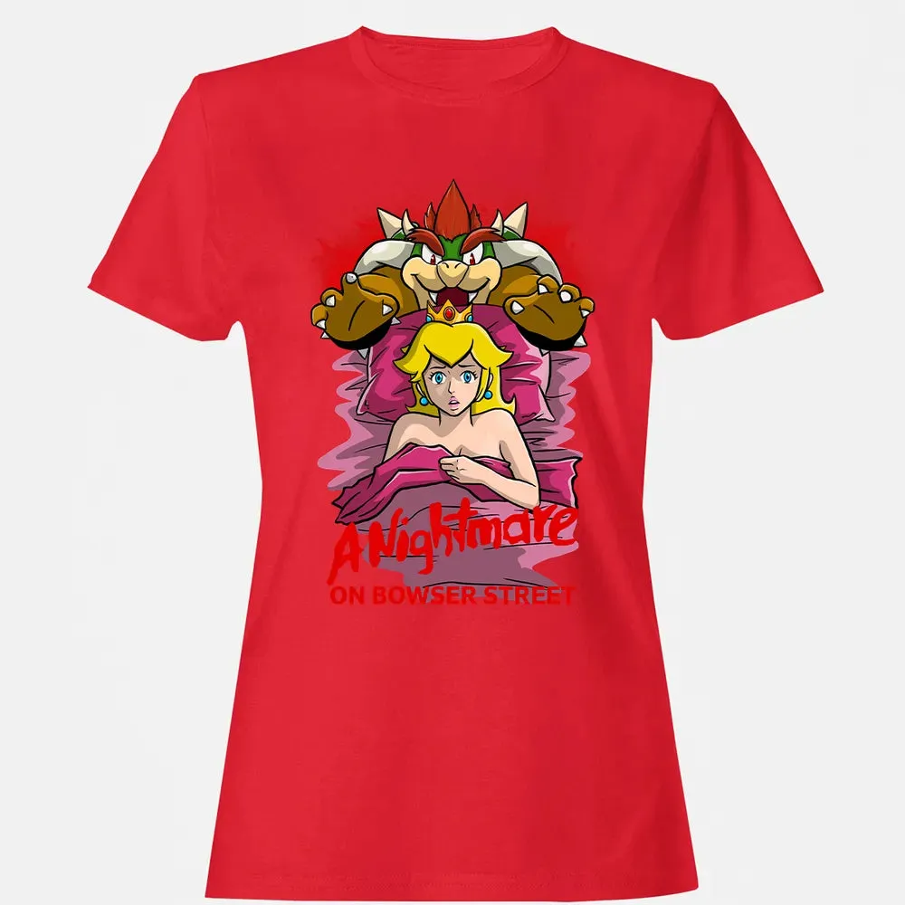 A Nightmare On Bowser Street Women's T-shirt - 13