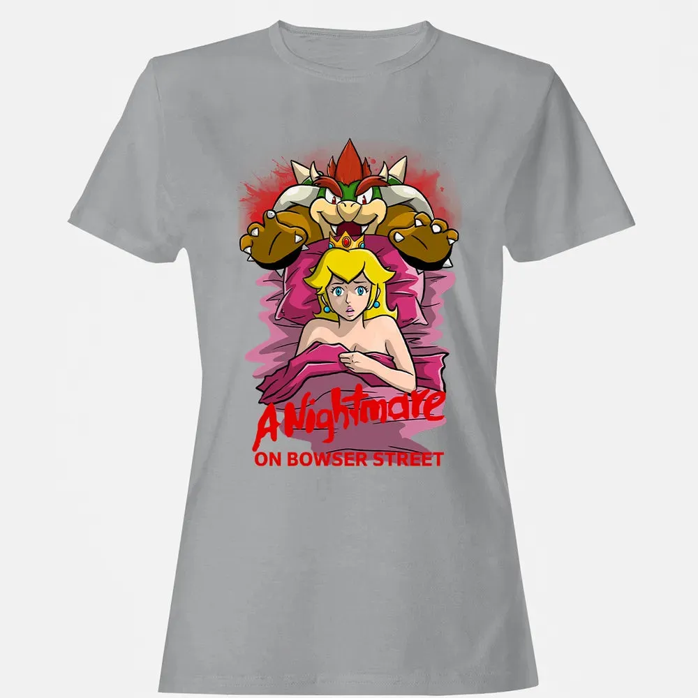 A Nightmare On Bowser Street Women's T-shirt - 15
