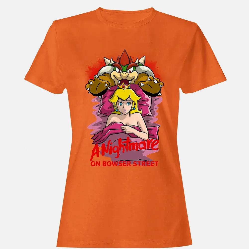 A Nightmare On Bowser Street Women's T-shirt - 11