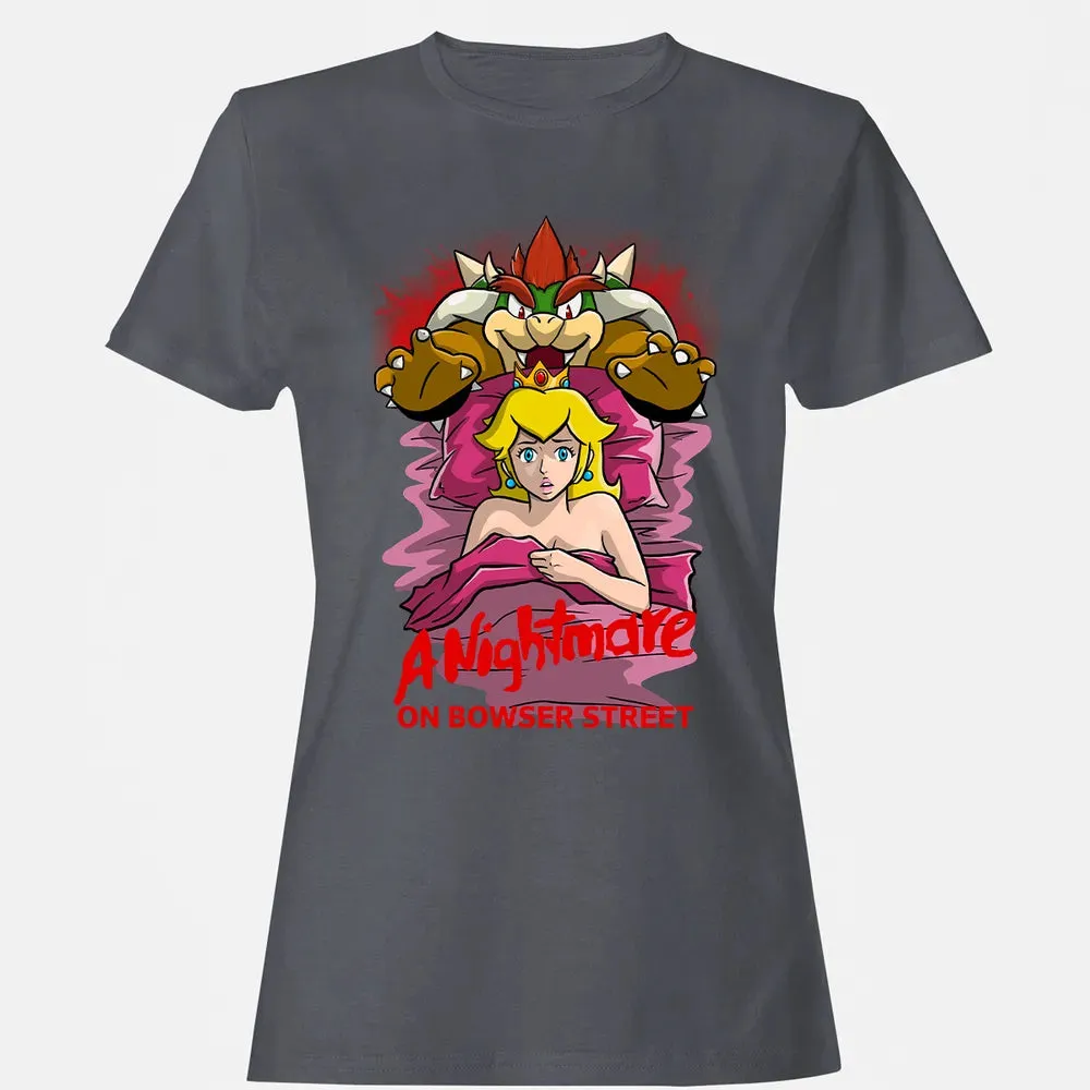 A Nightmare On Bowser Street Women's T-shirt - 5