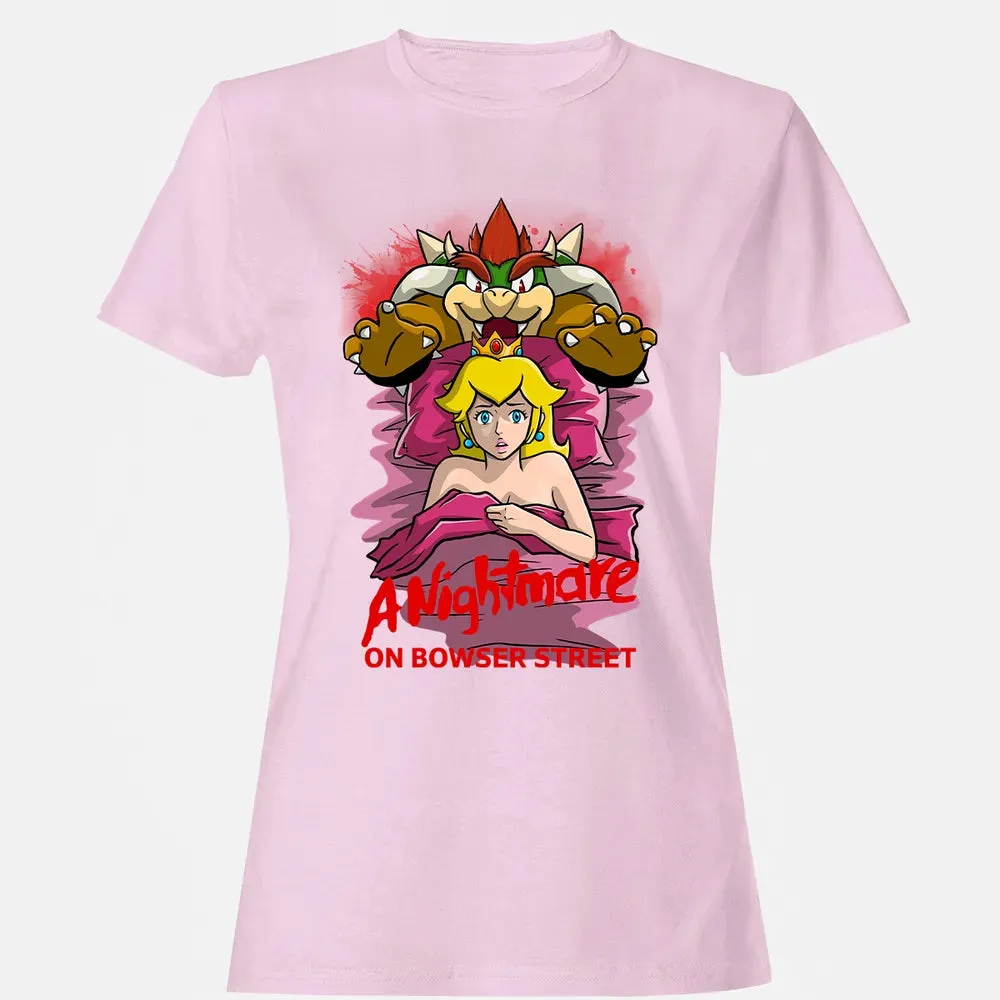 A Nightmare On Bowser Street Women's T-shirt - 9