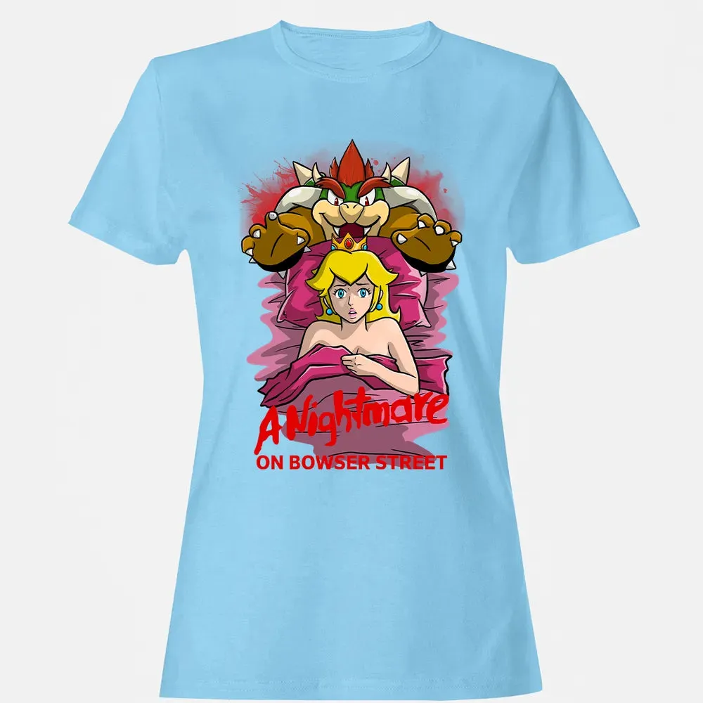 A Nightmare On Bowser Street Women's T-shirt - 8