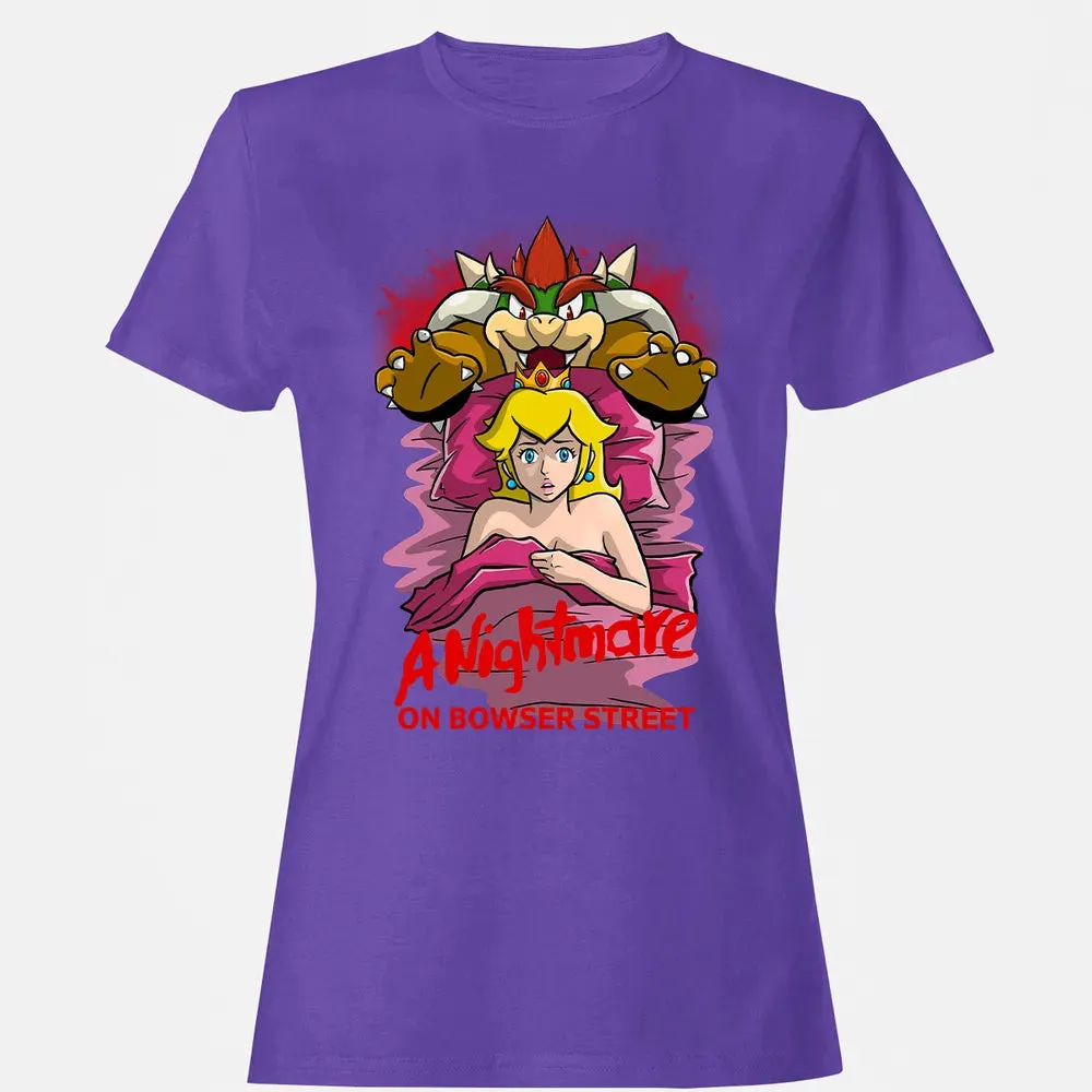 A Nightmare On Bowser Street Women's T-shirt - 12