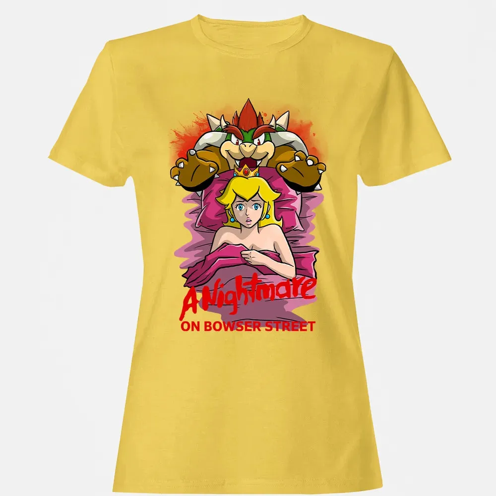 A Nightmare On Bowser Street Women's T-shirt - 4