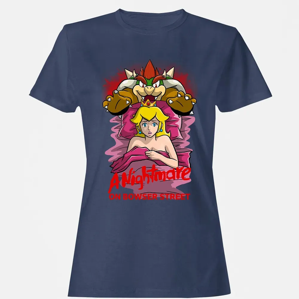 A Nightmare On Bowser Street Women's T-shirt - 10