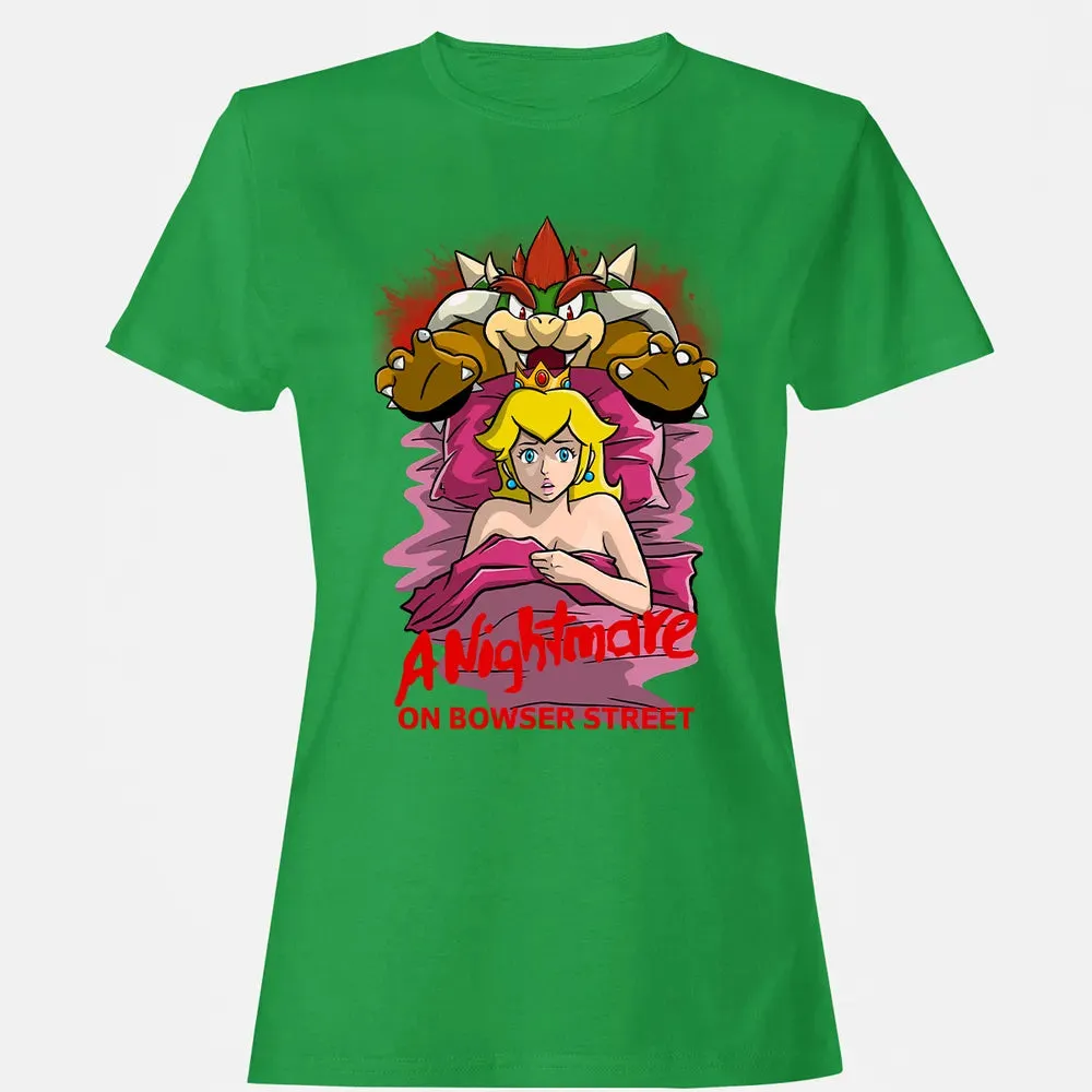 A Nightmare On Bowser Street Women's T-shirt - 7