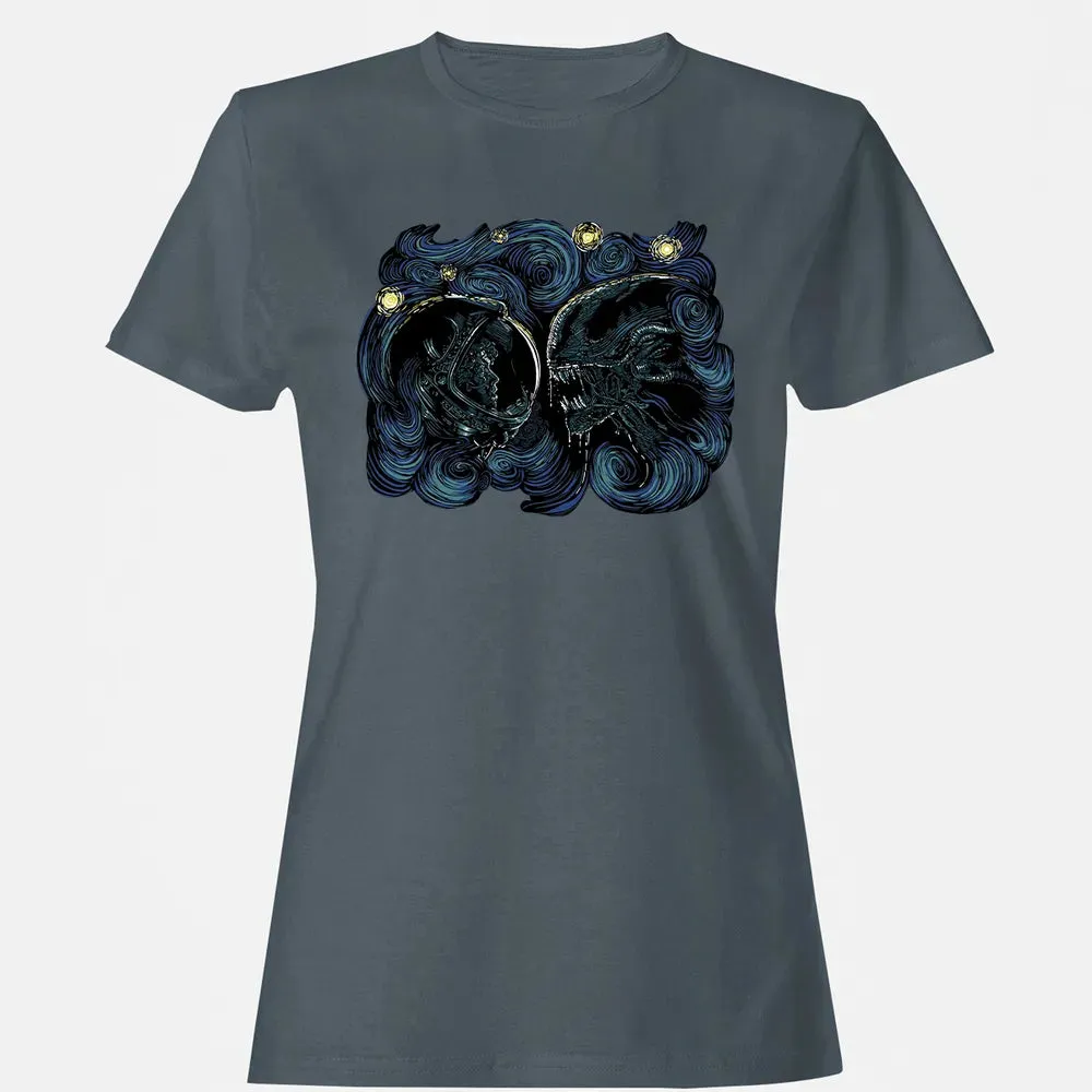 Starry Alien Women's T-shirt - 3