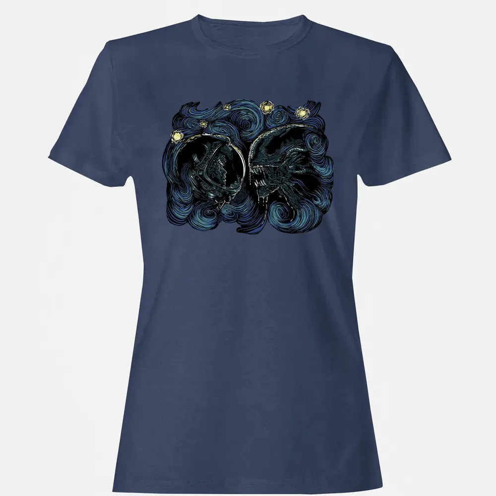 Starry Alien Women's T-shirt - 10