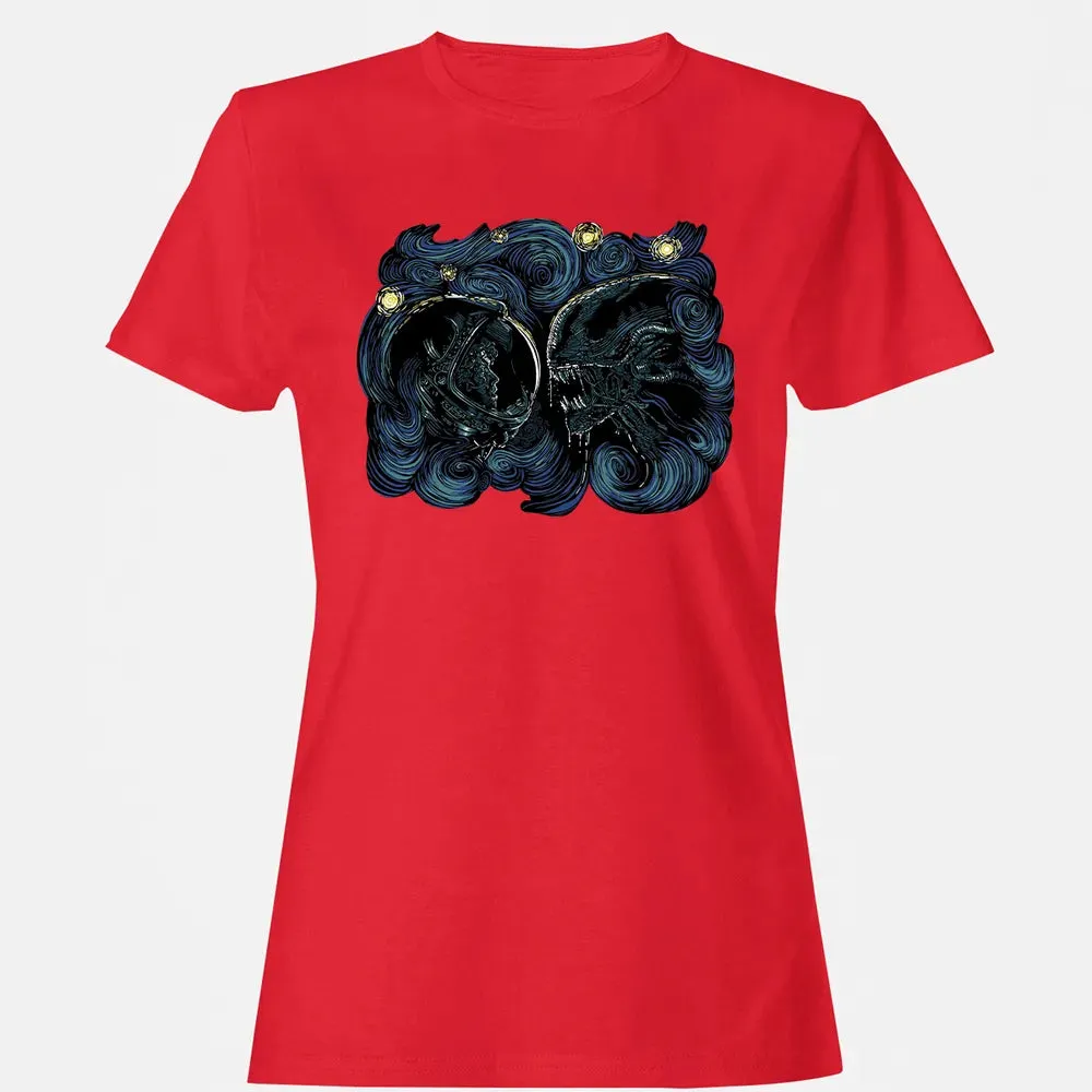 Starry Alien Women's T-shirt - 13