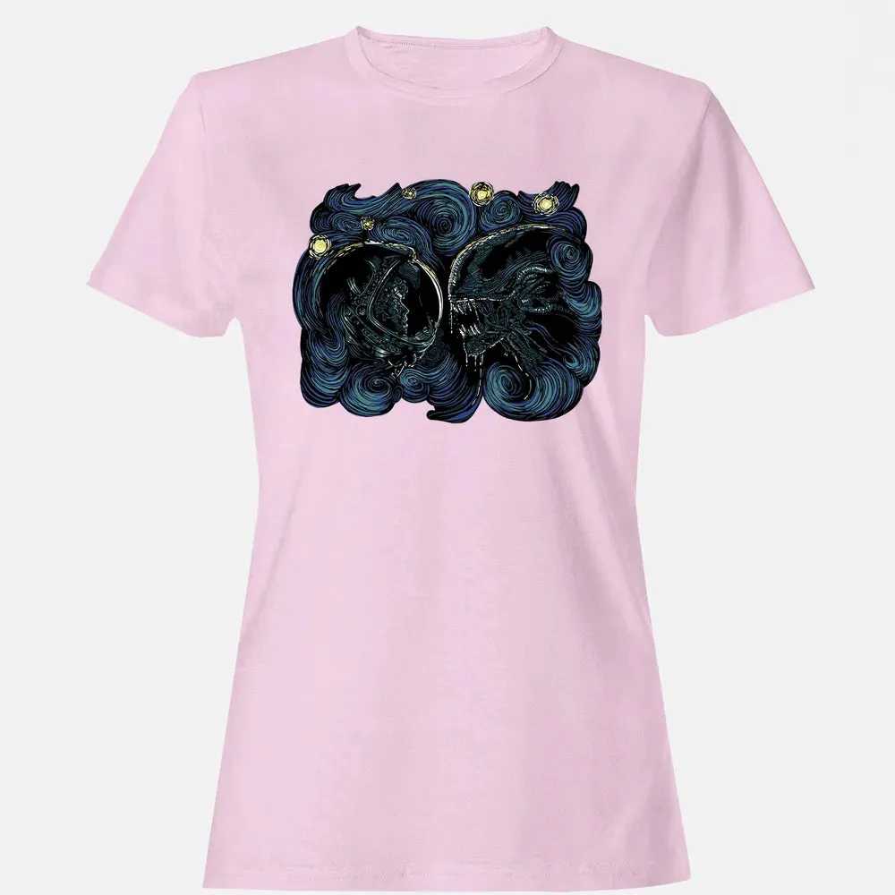 Starry Alien Women's T-shirt - 9