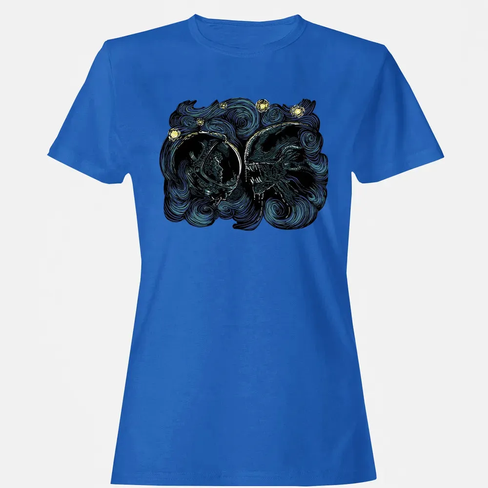Starry Alien Women's T-shirt - 14