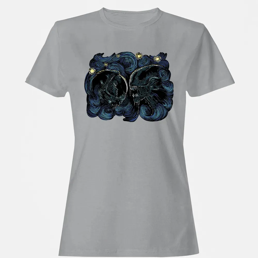 Starry Alien Women's T-shirt - 15