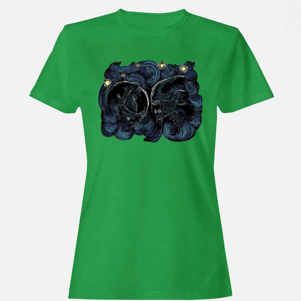 Starry Alien Women's T-shirt - 7
