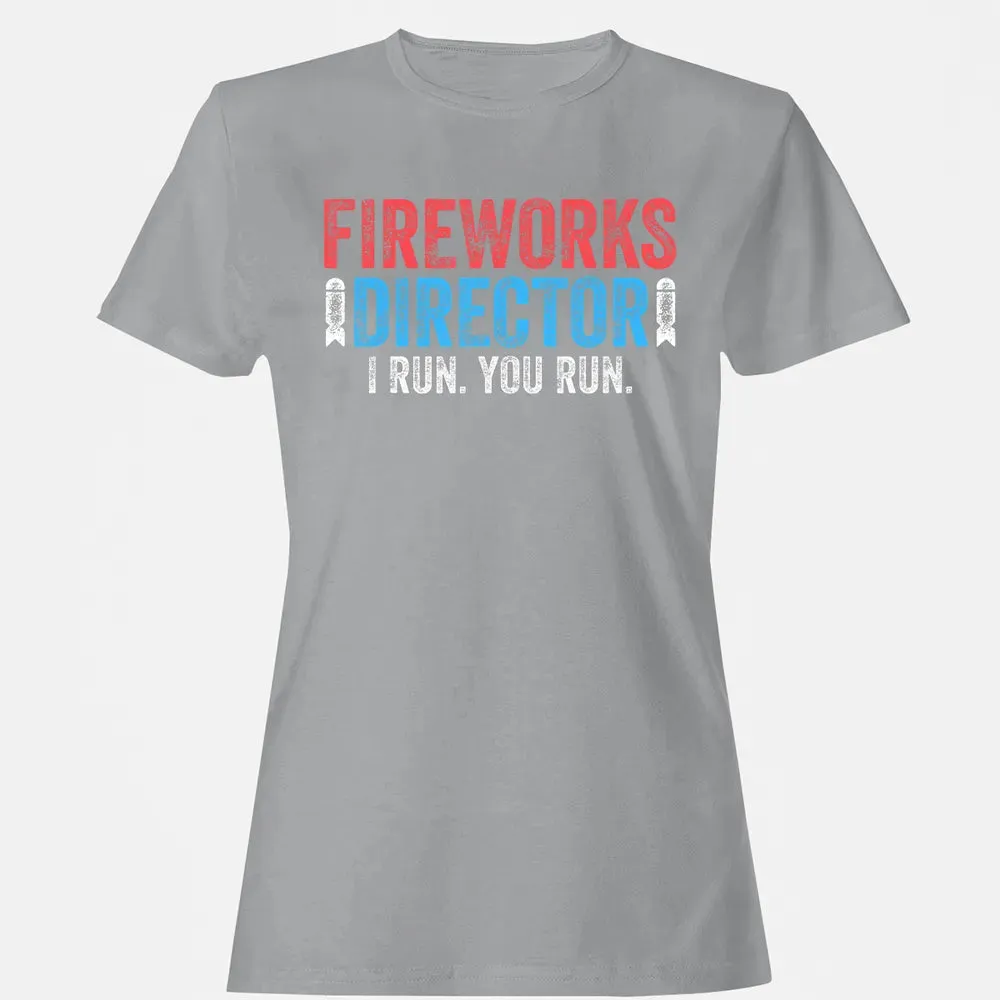 Fireworks Director  4th of July Gif Women's T-shirt - 15