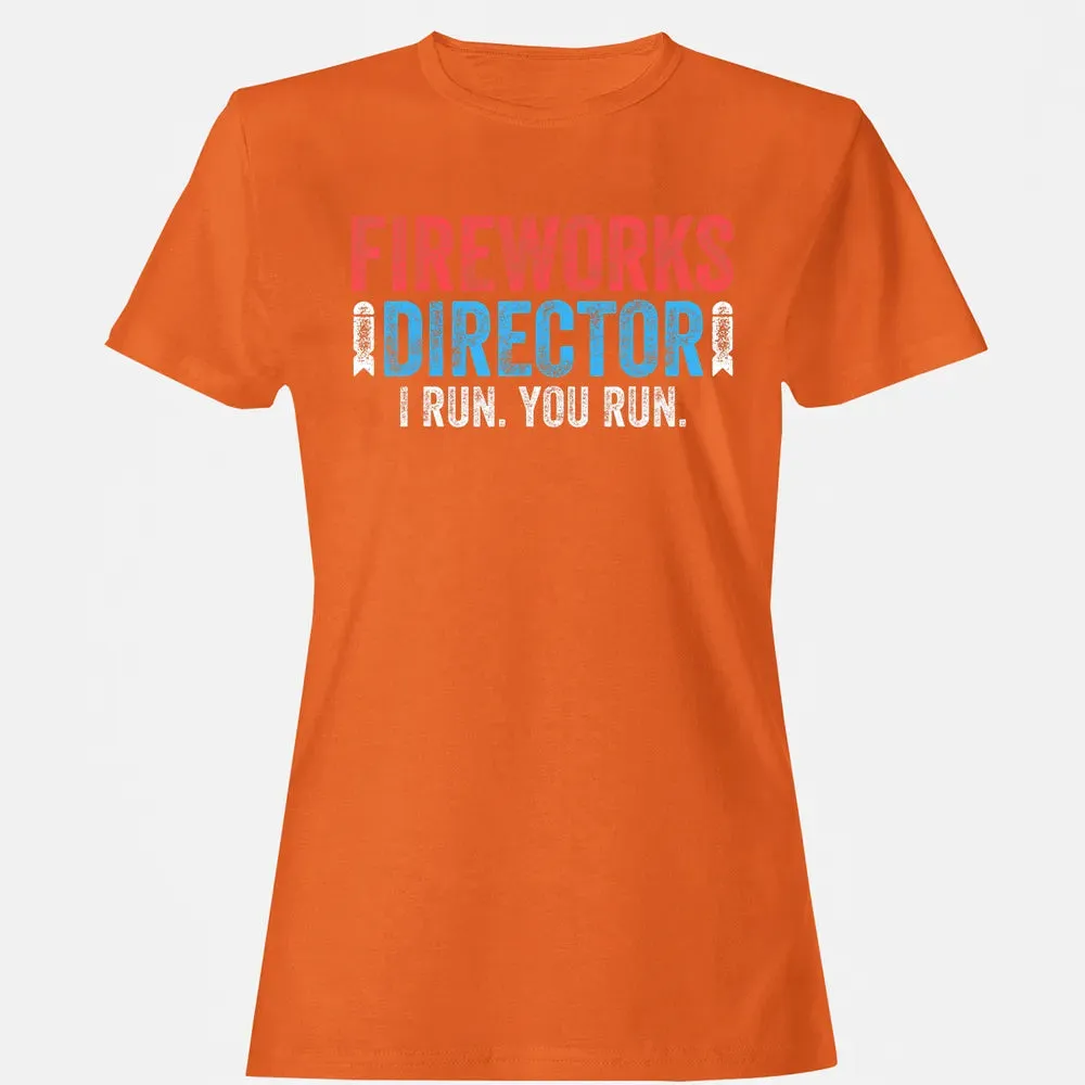 Fireworks Director  4th of July Gif Women's T-shirt - 11