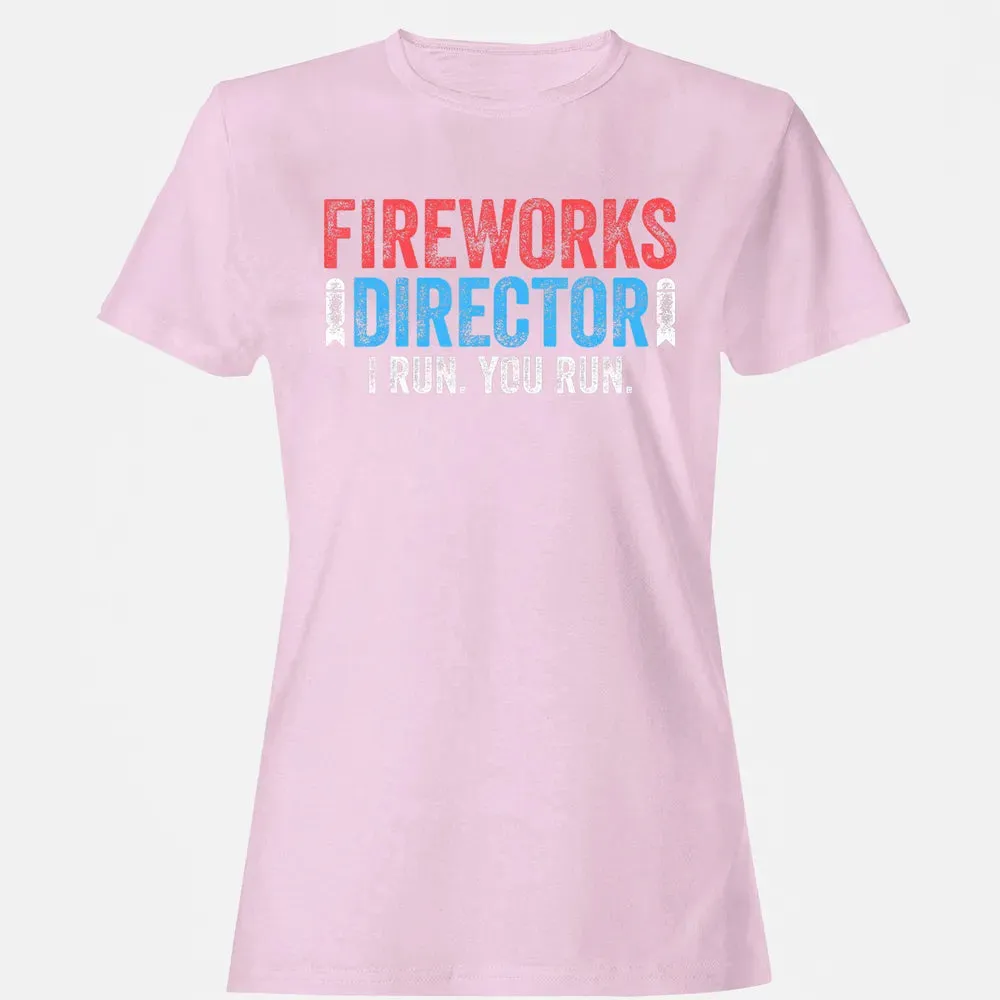 Fireworks Director  4th of July Gif Women's T-shirt - 9