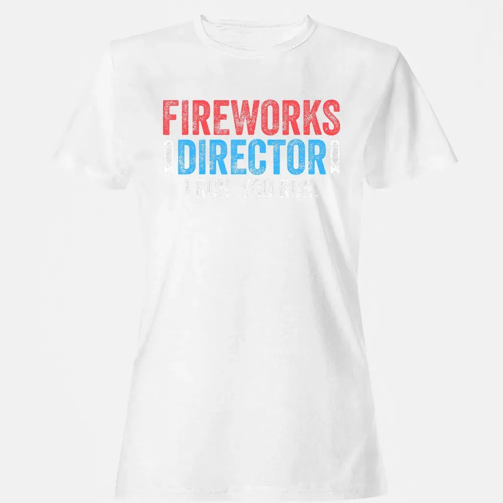 Fireworks Director  4th of July Gif Women's T-shirt - 16