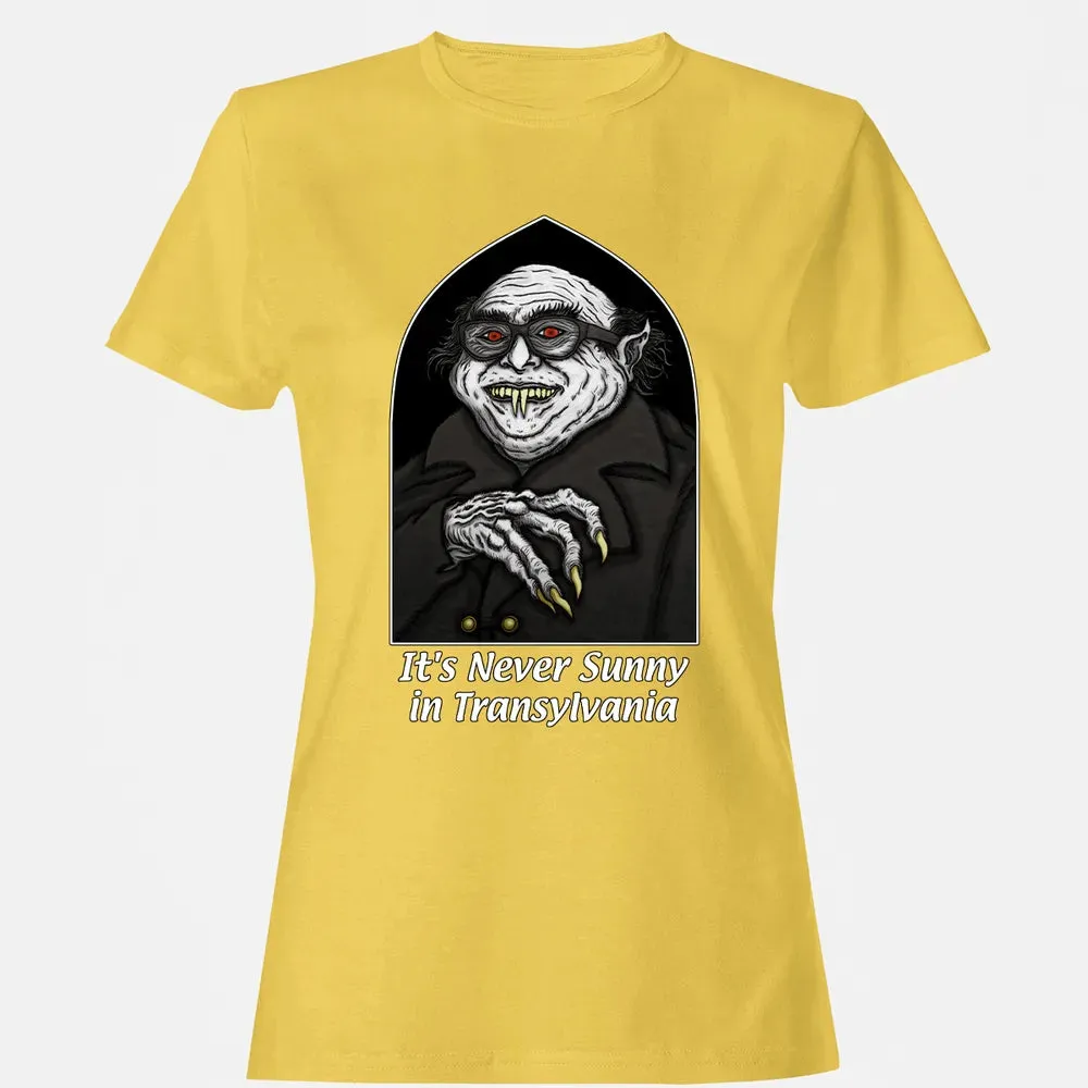 Never Sunny In Transylvania Women's T-shirt - 4