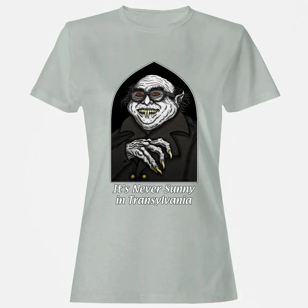 Never Sunny In Transylvania Women's T-shirt - 2